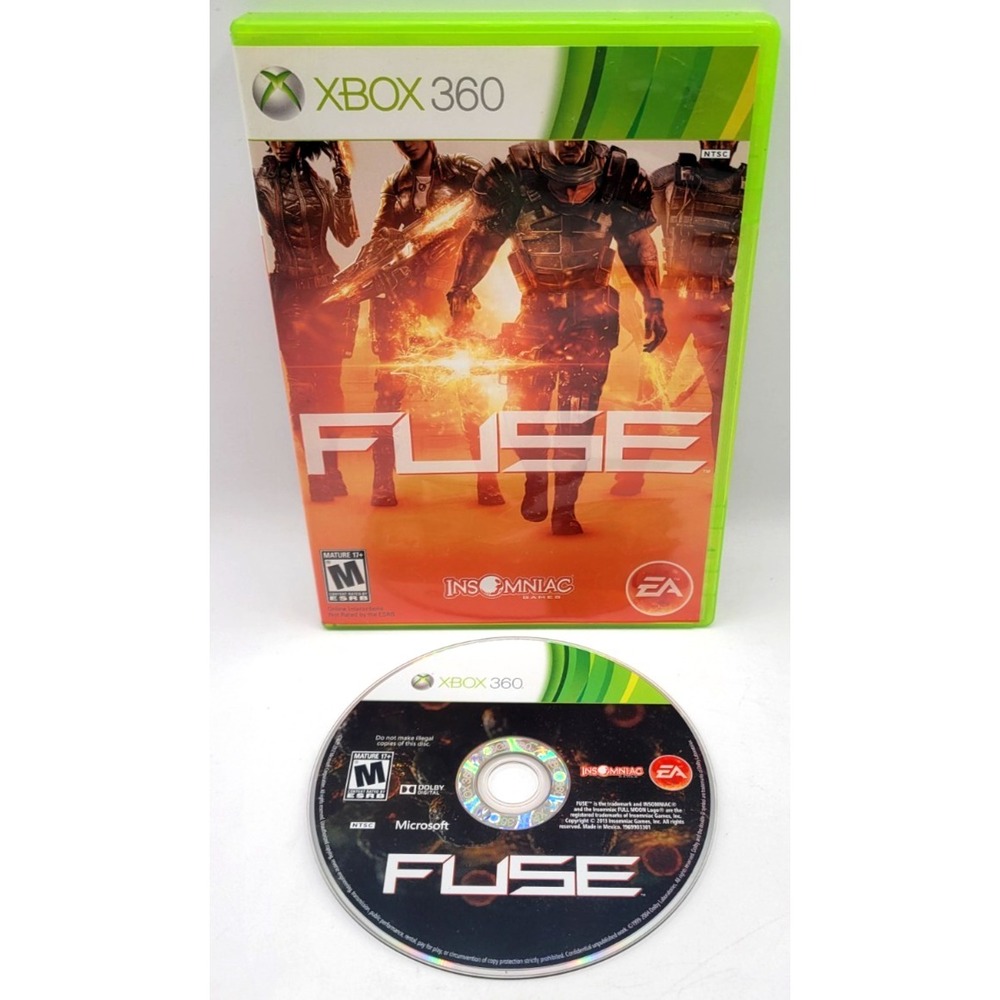 Fuse‎ (Microsoft Xbox 360, 2013) GAME & CASE